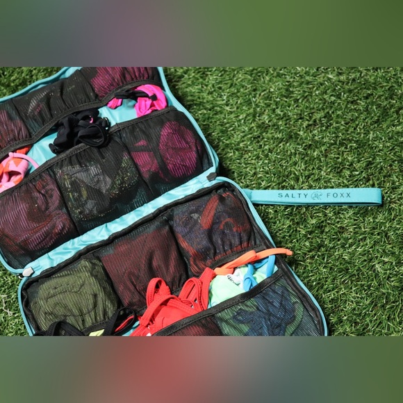 The Bikini Binder in Brittany Bondi Blue by Salty Foxx - Picture 2 of 9